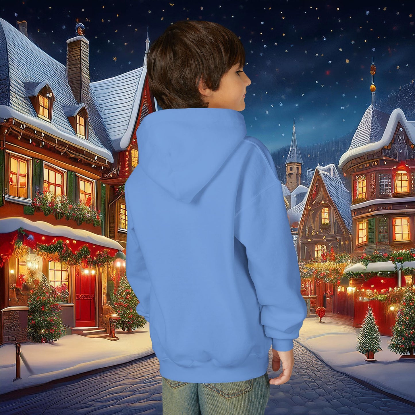 Gingerbread Man Youth Hoodie