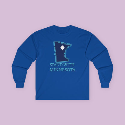 Stand With Minnesota Long Sleeve Tee