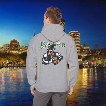 Boston Basketball Design Hoodie