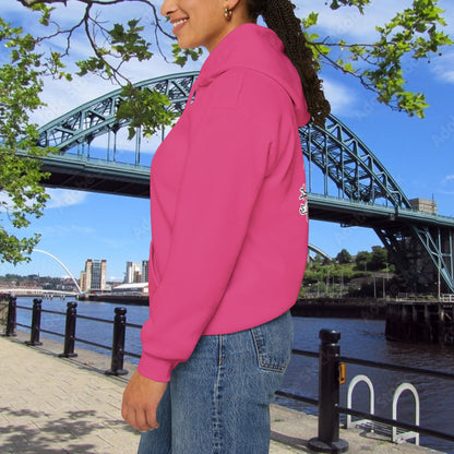 Newcastle United Howay The Lasses B&W (Twin Mags) Hoodie