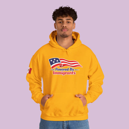 Powered By Immigrants Hoodie