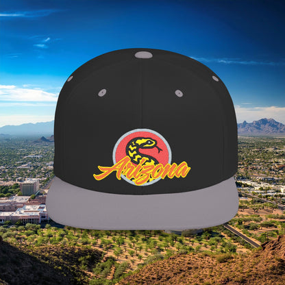 Arizona Baseball Flat Bill Snapback