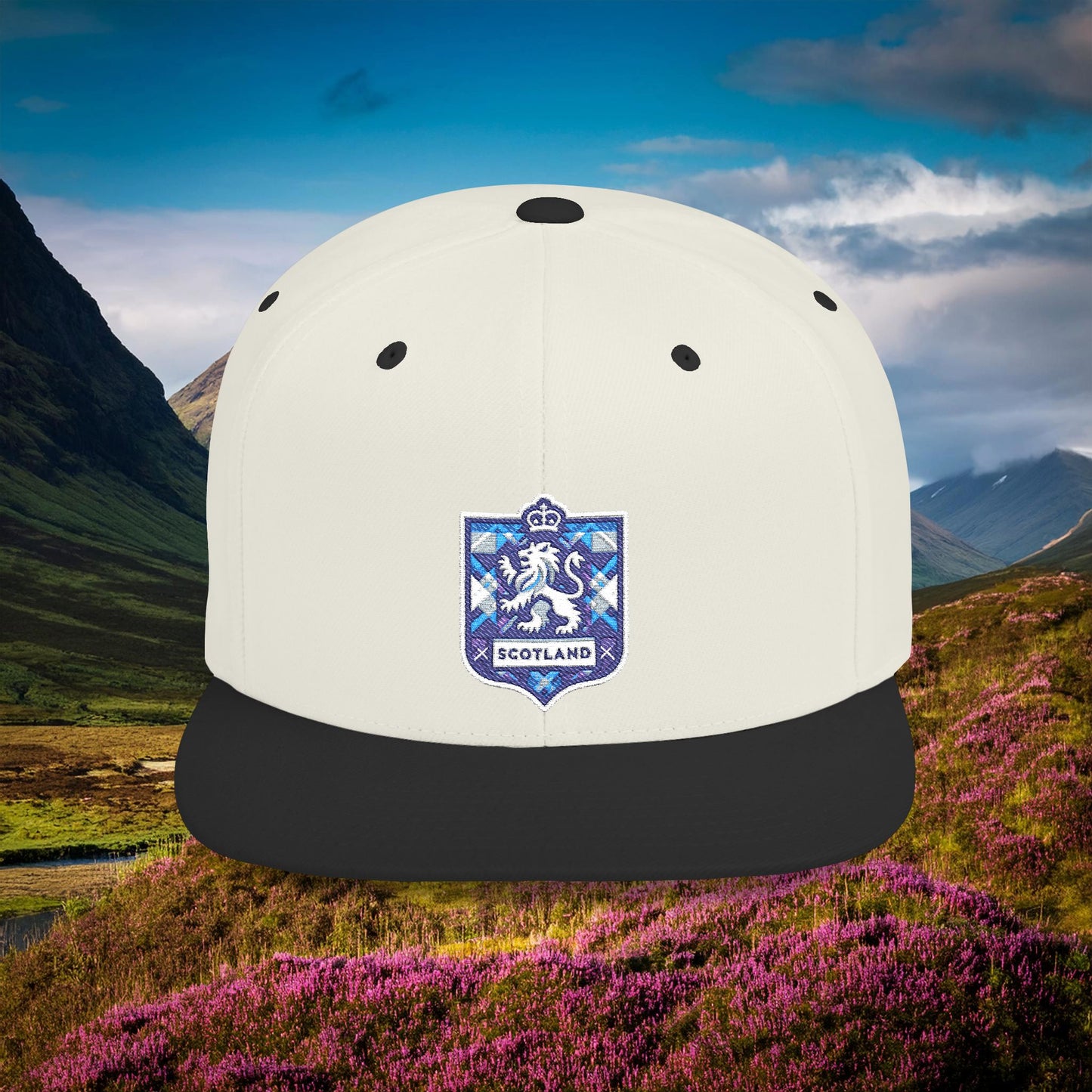 Scotland Crest Flat Bill Snapback