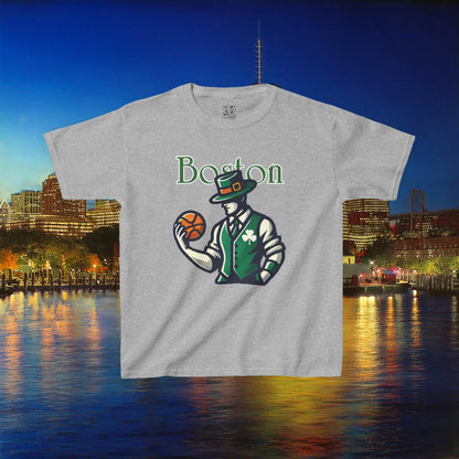 Boston Basketball Kids Tee