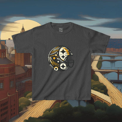 Pittsburgh Football Crest Kids Tee