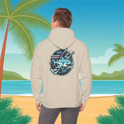 San Jose Hockey Logo Hoodie
