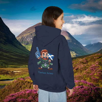 Scotland Tartan Army Youth Hoodie