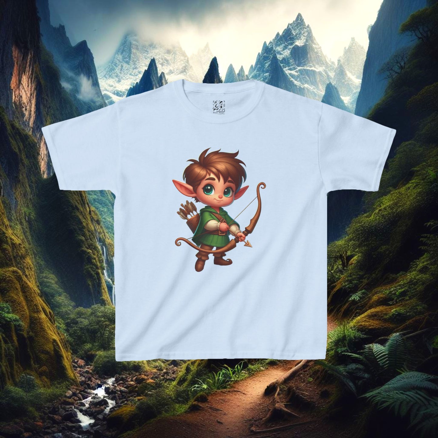 Little Elf Archer Kids Tee