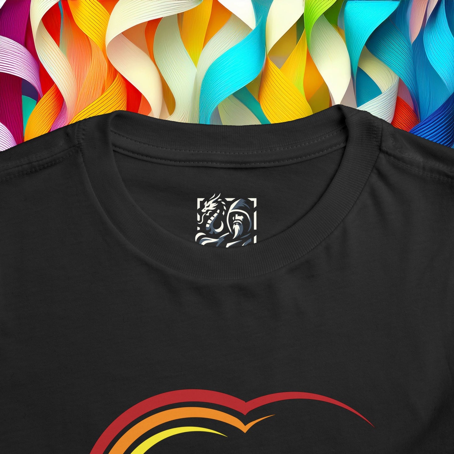 Rainbow Heart Toddler Tee