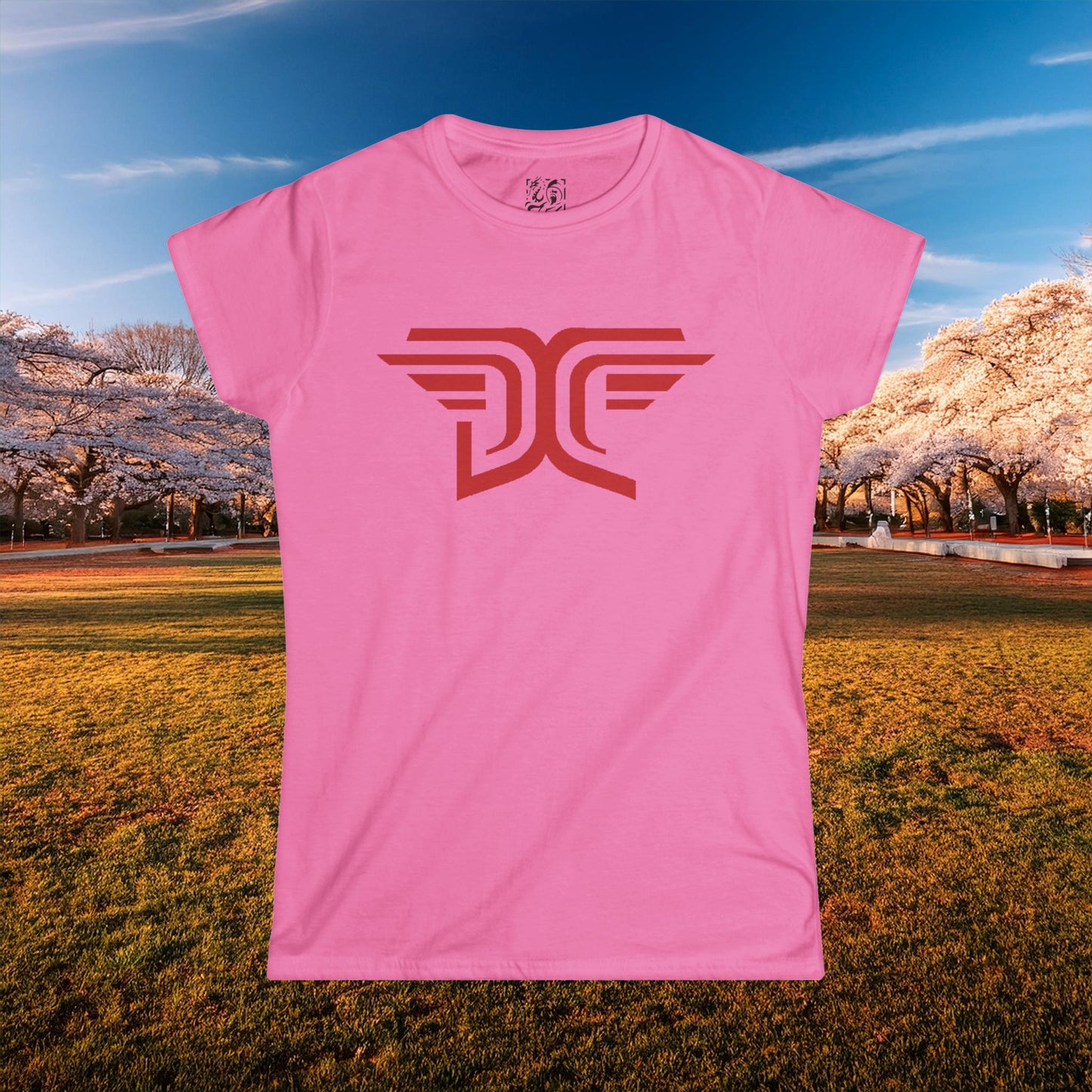 Winged DC Women's Softstyle Tee