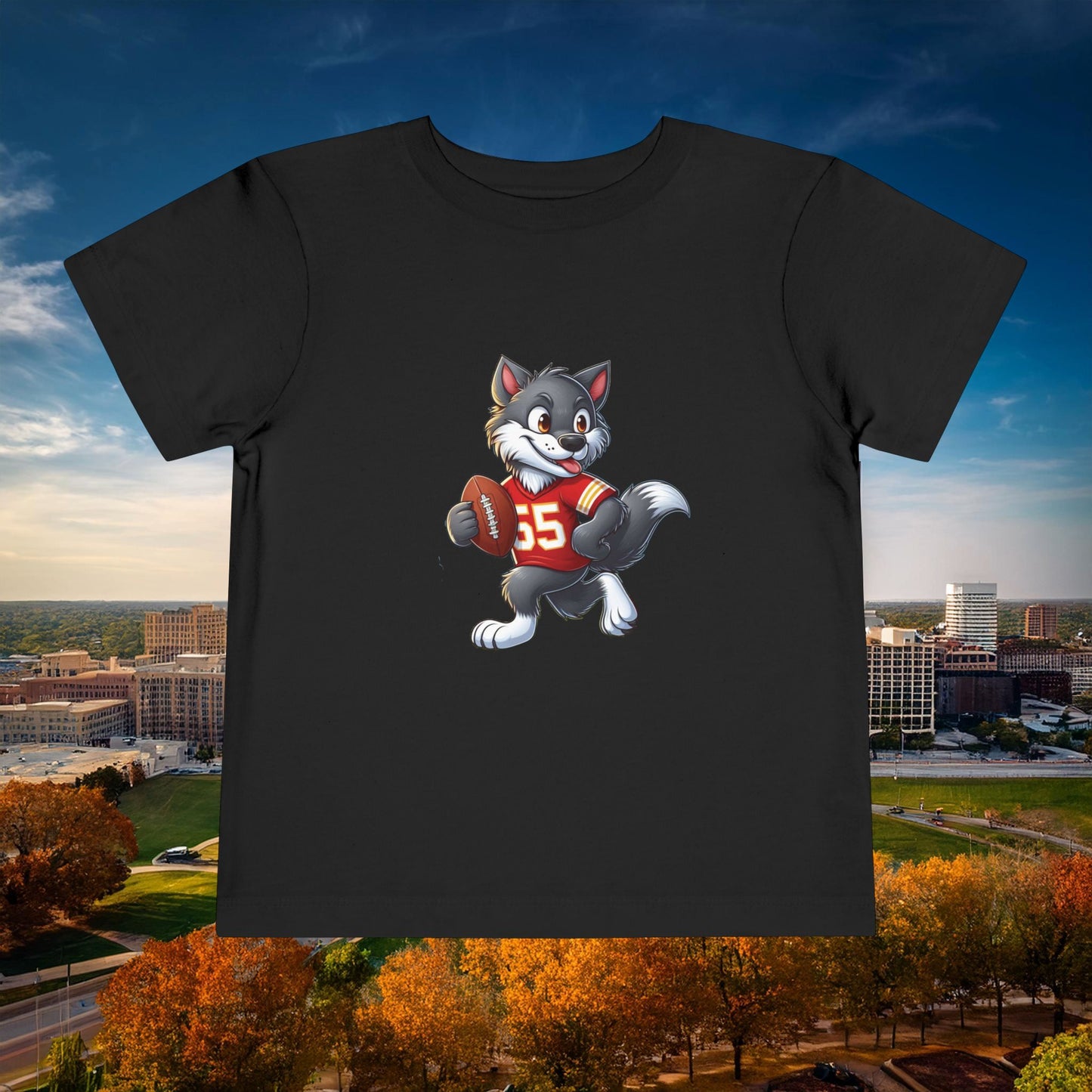 Kansas City Little Wolf Toddler Tee