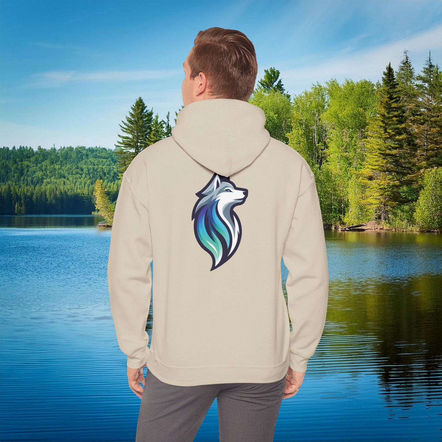 Timber Wolf Hoodie