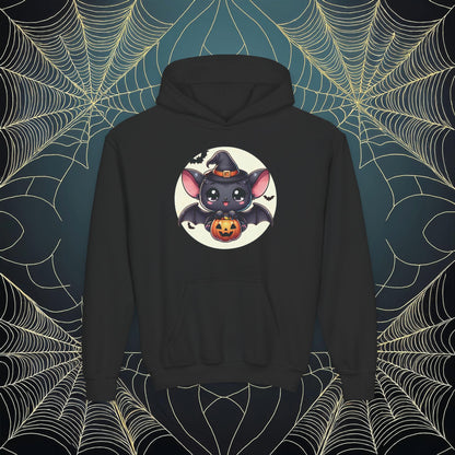 Trick or Treat Bat Youth Hoodie