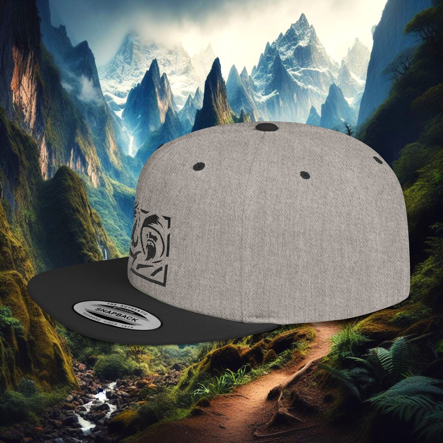 Derek's Designs Flat Bill Snapback