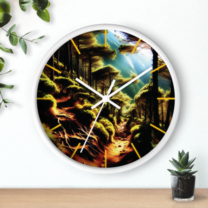 Enchanted Path Wall Clock