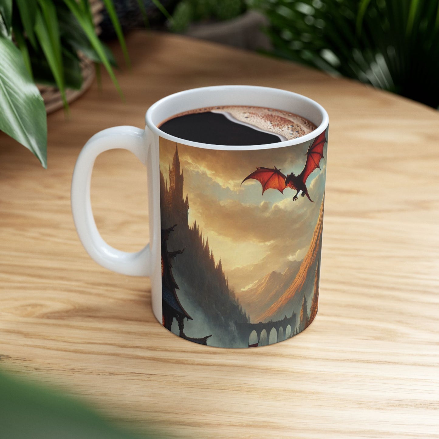 Dragon Flight Ceramic Mugs (11oz\15oz)