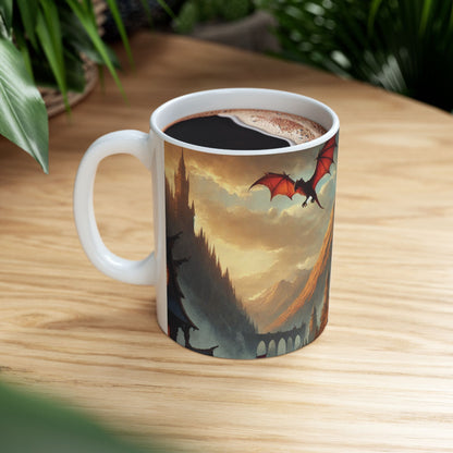 Dragon Flight Ceramic Mugs (11oz\15oz)