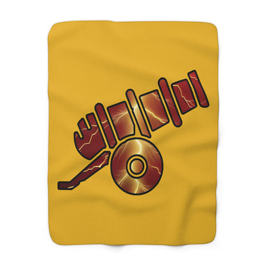 Lightning Artillery Sherpa Fleece Blanket