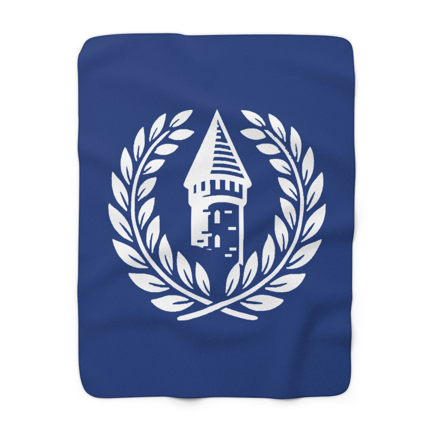 Everton Logo Sherpa Fleece Blanket