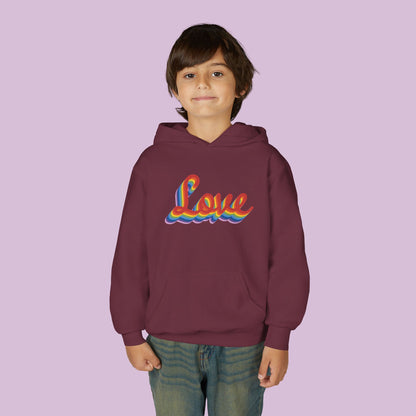Rainbow Love Youth Hoodie