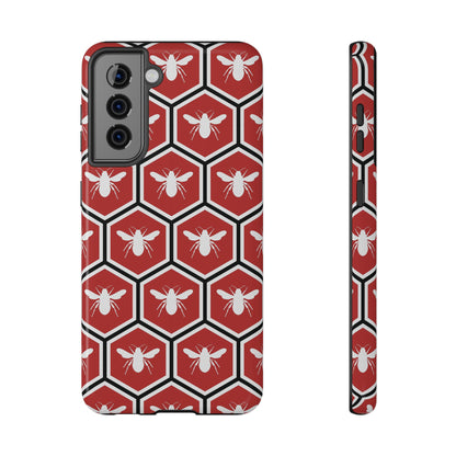 Honeycomb Bee Impact-Resistant Phone Case