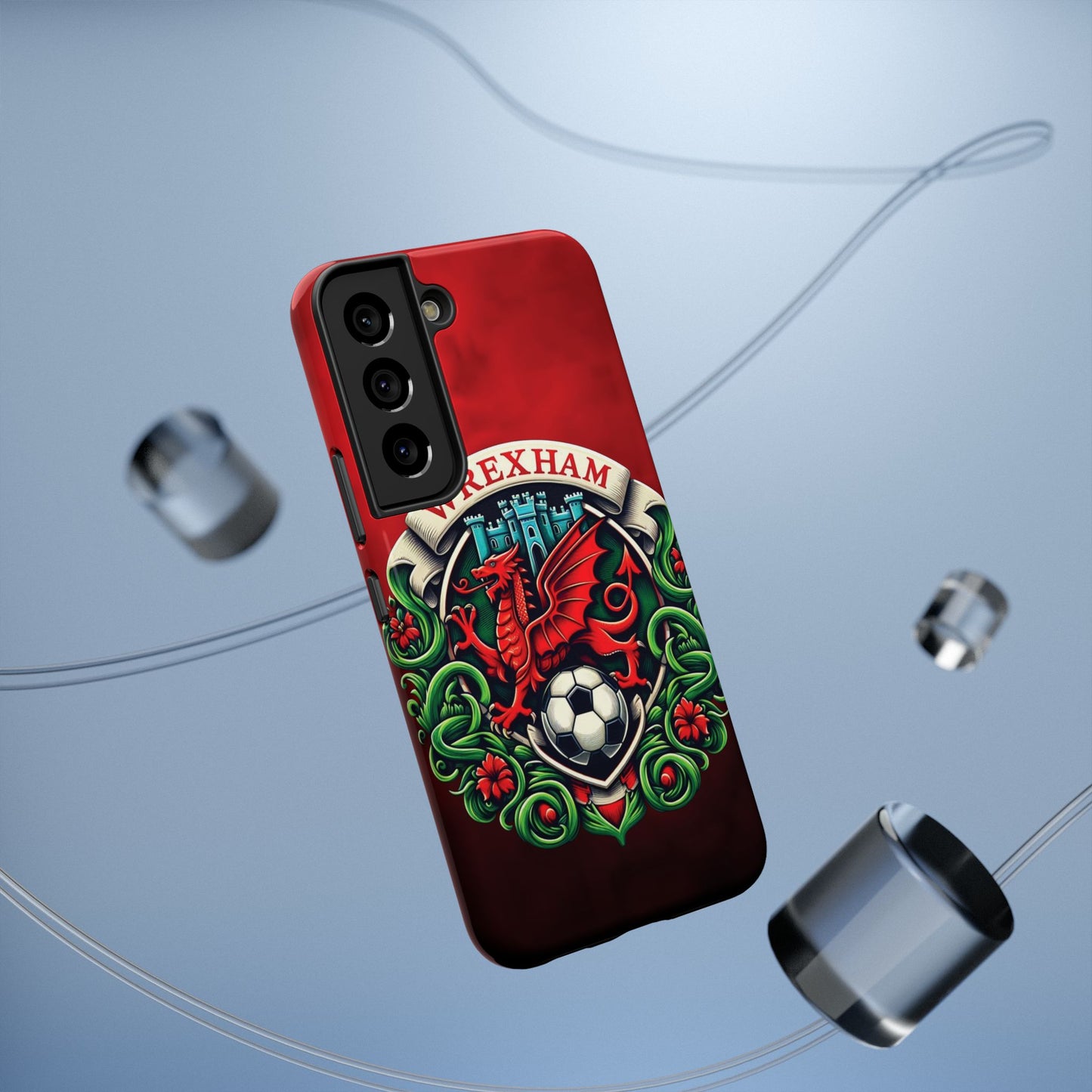 Wrexham Crest Impact-Resistant Cases