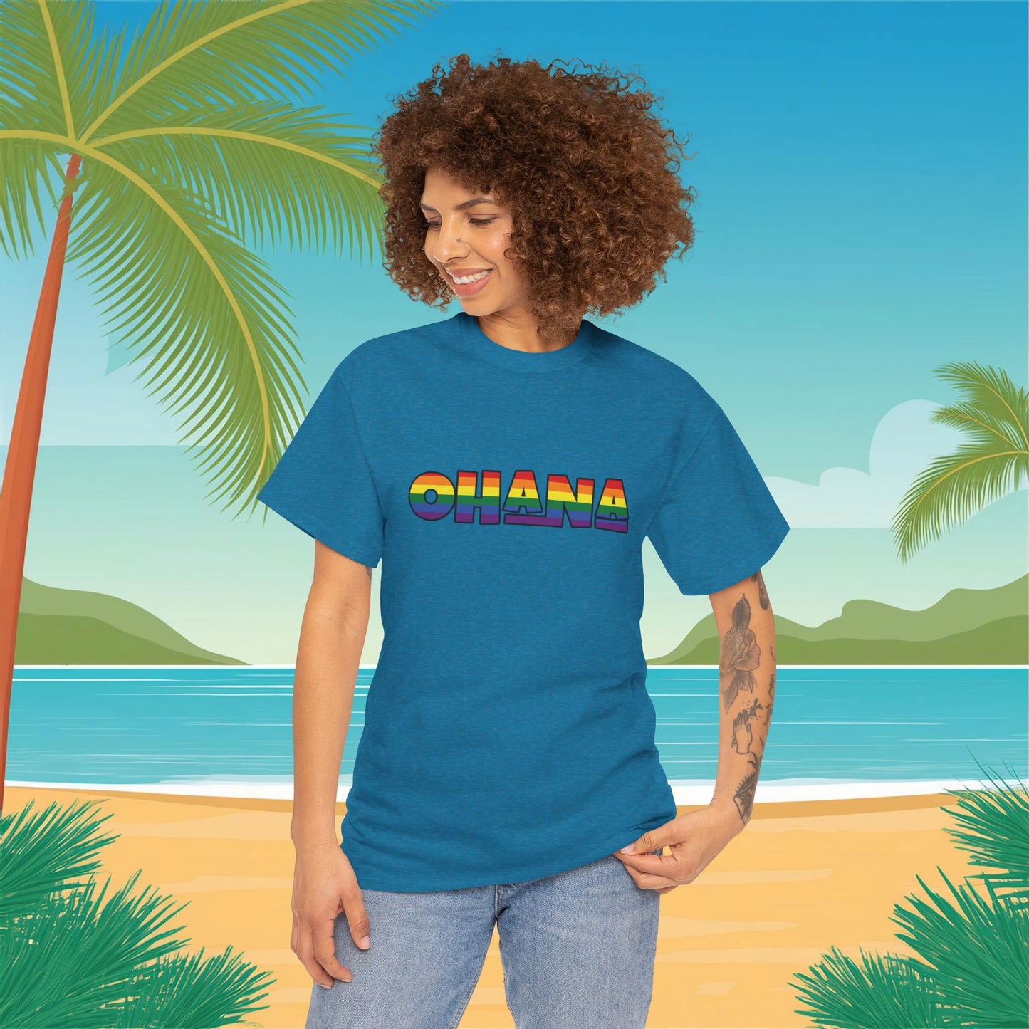 Rainbow Ohana Tee
