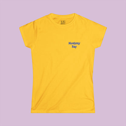 Sea Otter Soccer Logo Women's Softstyle Tee