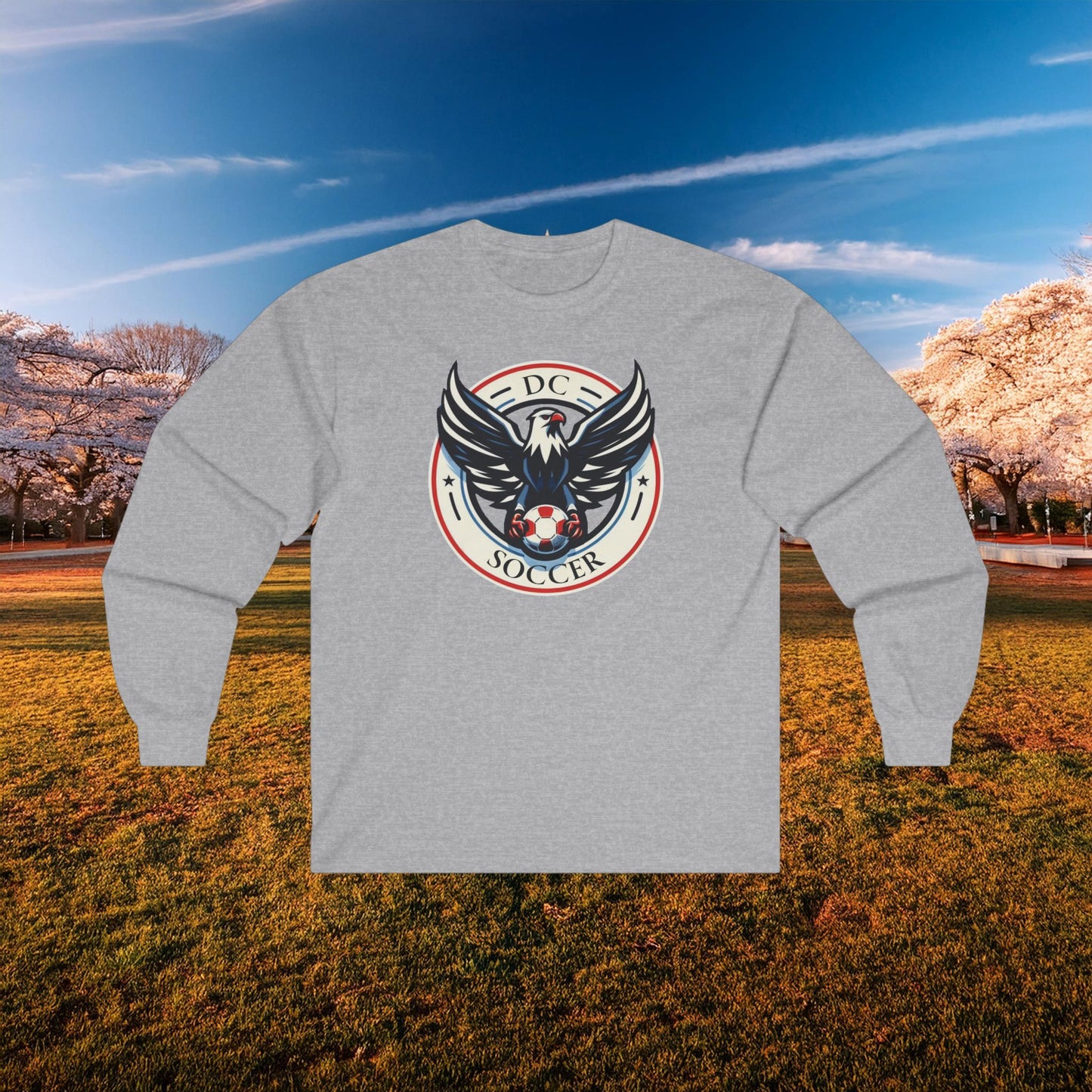 DC United Logo Long Sleeve Tee