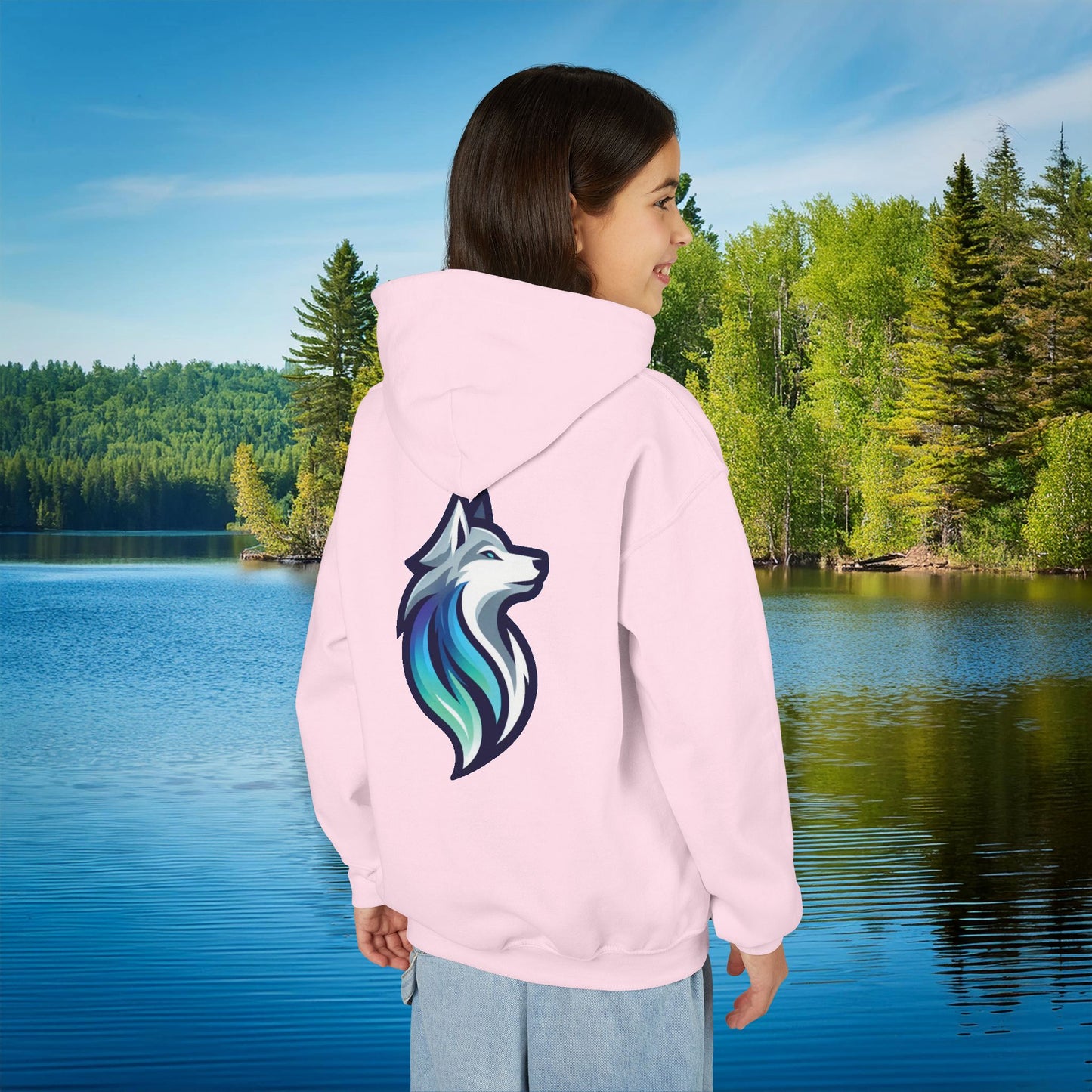 Timber Wolf Youth Hoodie