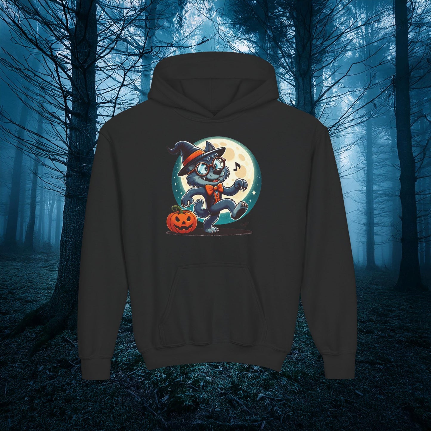 Trick or Treat Werewolf Youth Hoodie