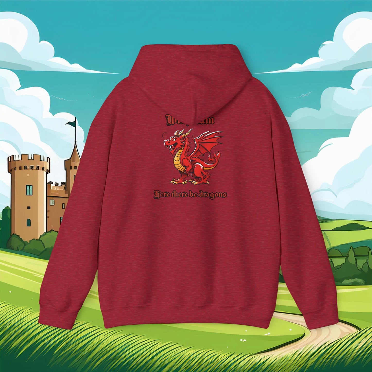 Wrexham Dragon Hoodie