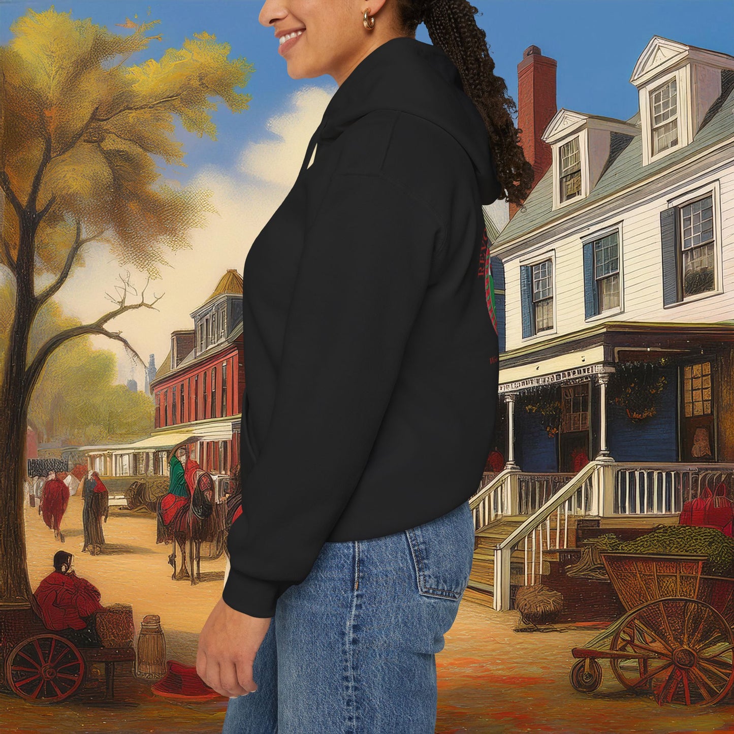 Revolutionary Red Dragons Crest Hoodie