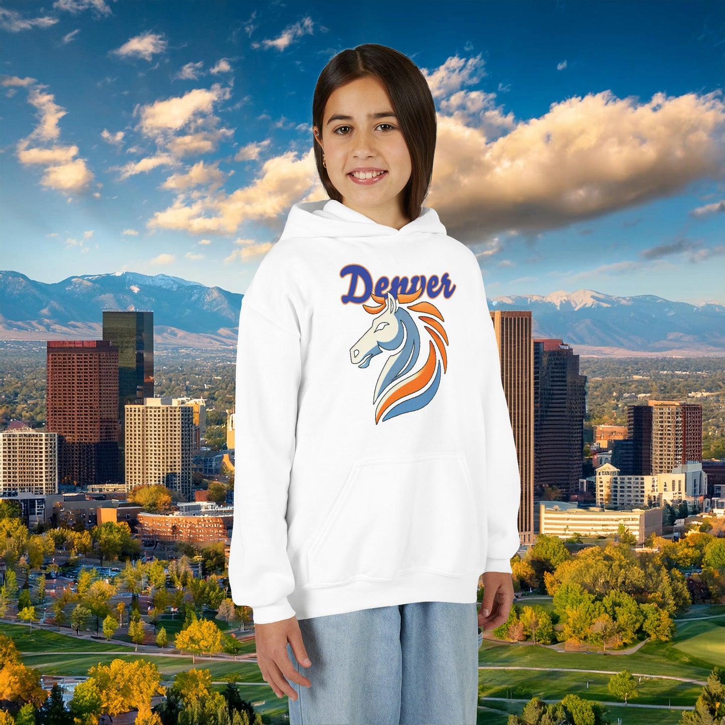 Bronco Youth Hoodie