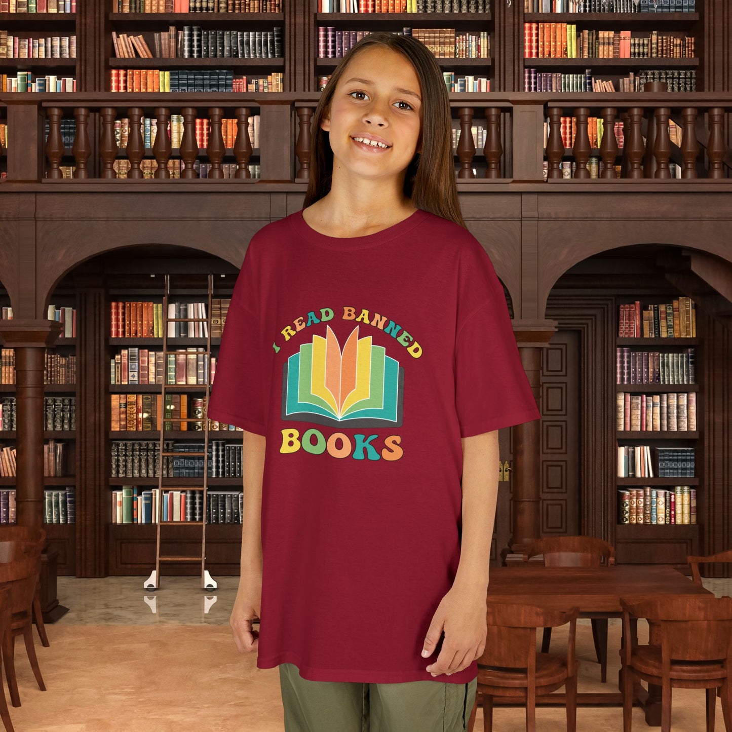 I Read Banned Books Kids Tee