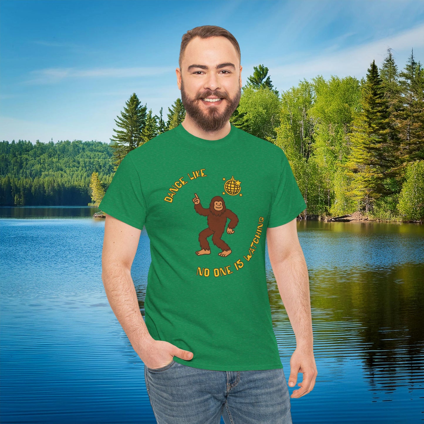 Bigfoot "Dance Like No One Is Watching" Tee