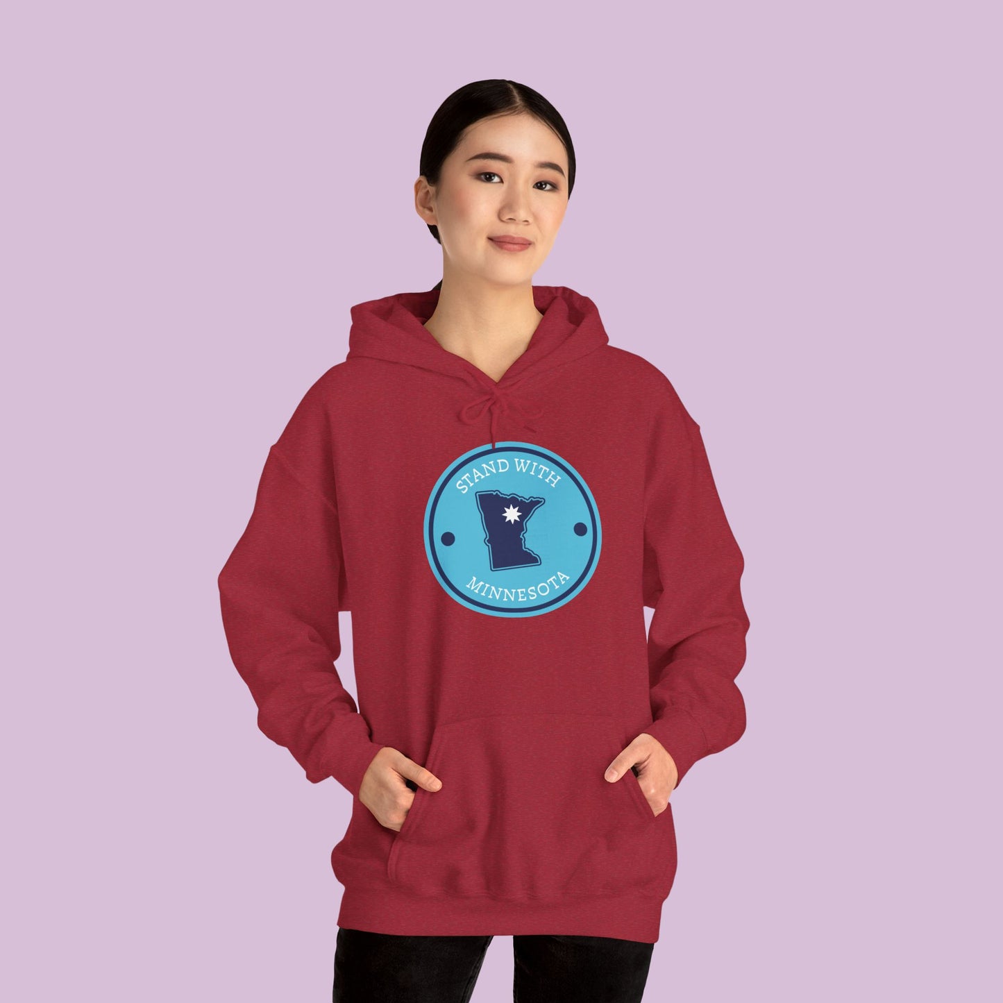 Stand With Minnesota Logo Hoodie
