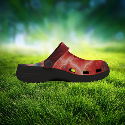 Red Storm Kid's Foam Clogs