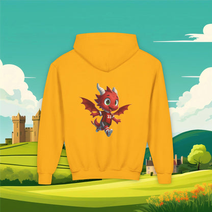Wrecsam Mini Red Dragon Youth Hoodie