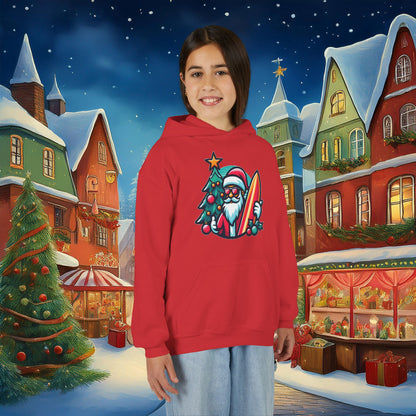 Surf Santa Youth Hoodie