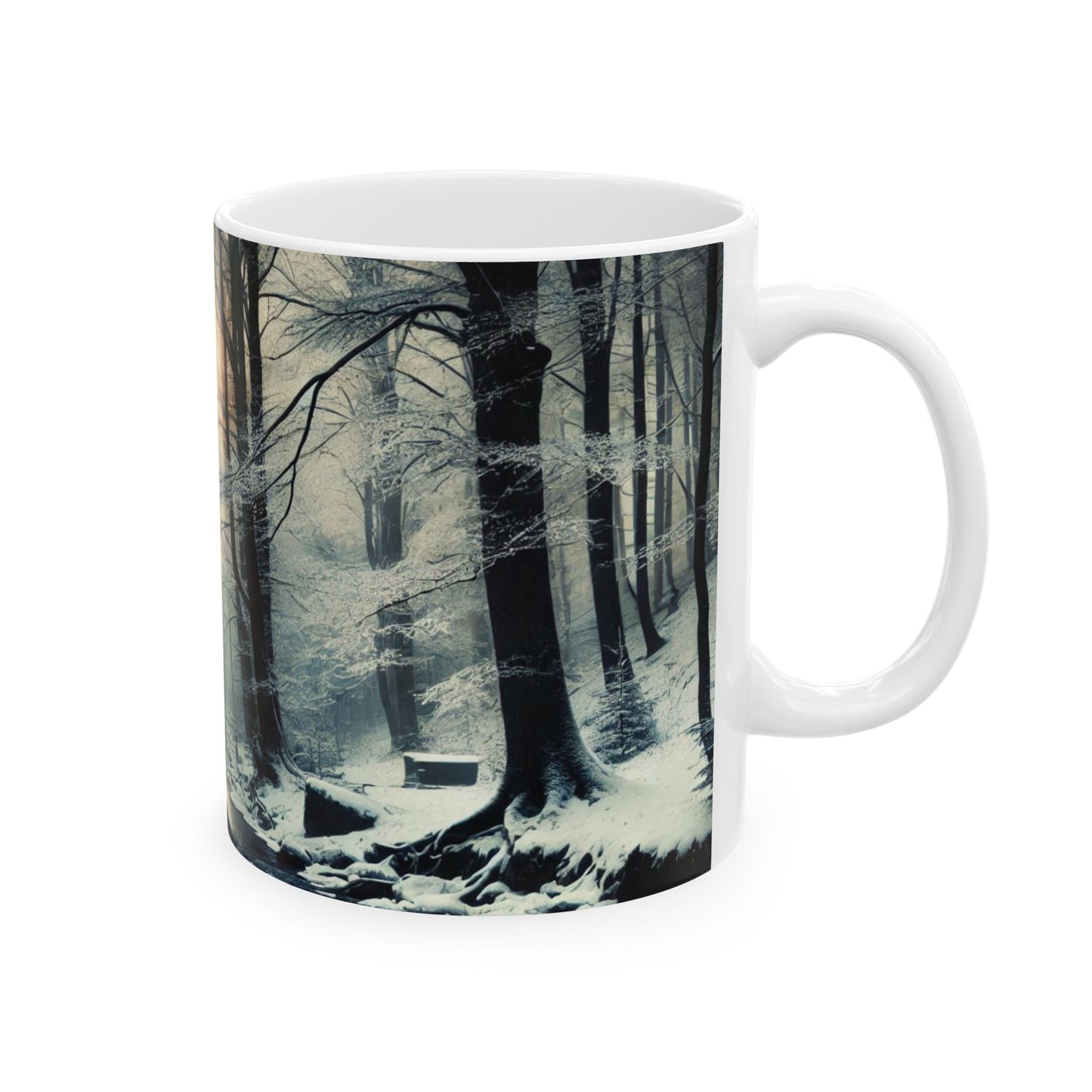Winter Woods Ceramic Mugs (11oz\15oz)