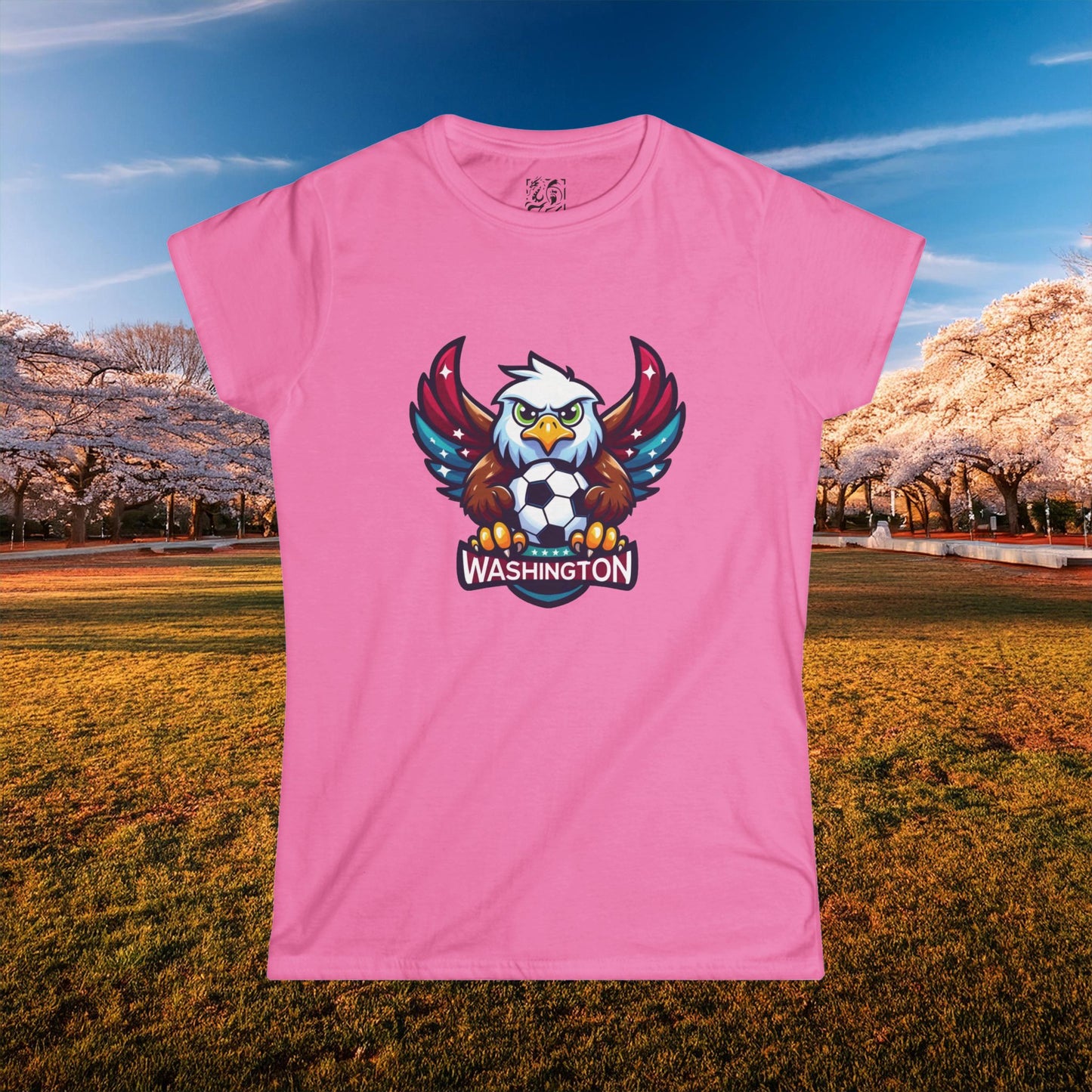 Washington Spirit Eagle Women's Softstyle Tee