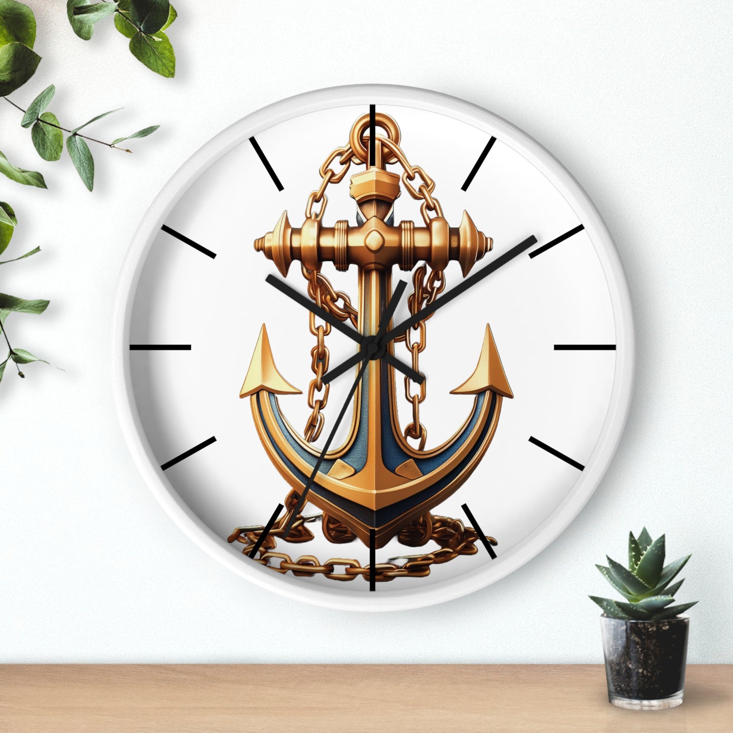 Anchor Wall Clock
