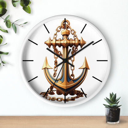 Anchor Wall Clock