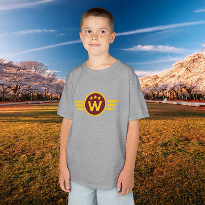 Washington DC Football Logo Kids Tee