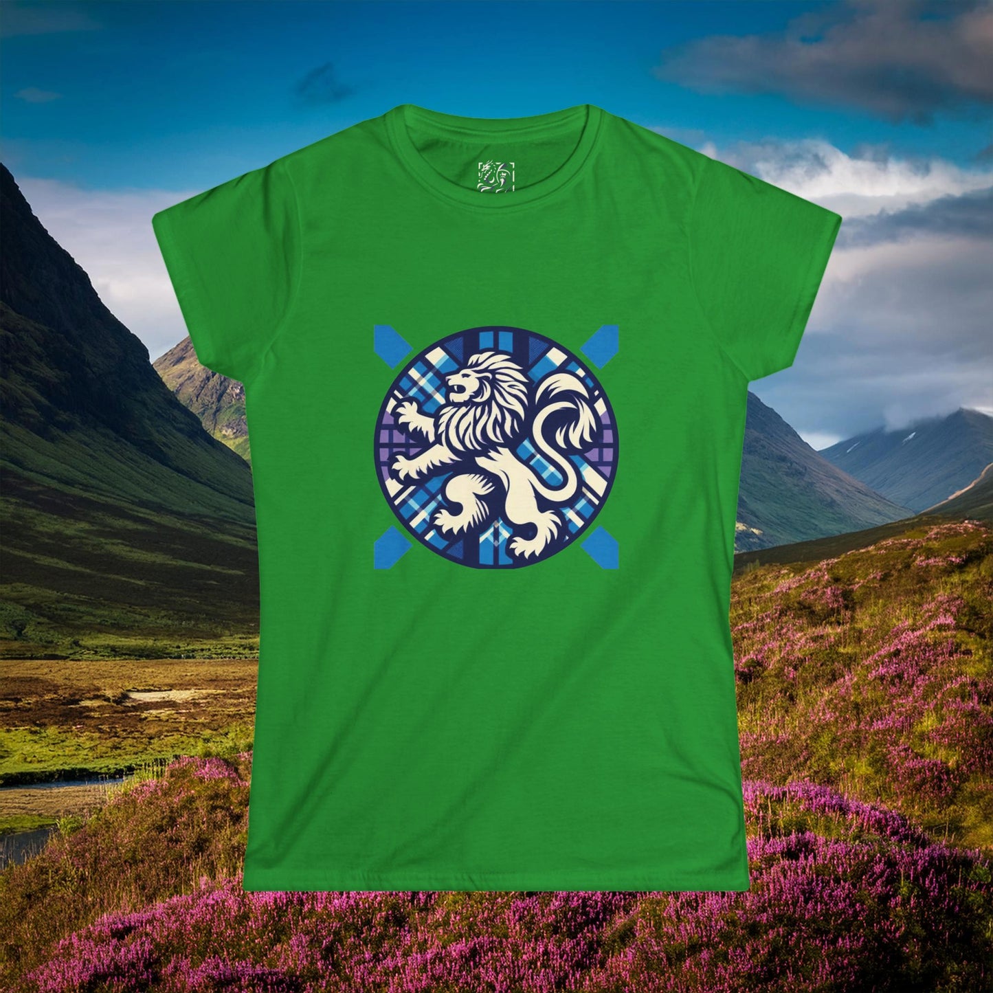 Scottish Rampant Lion Women's Softstyle Tee