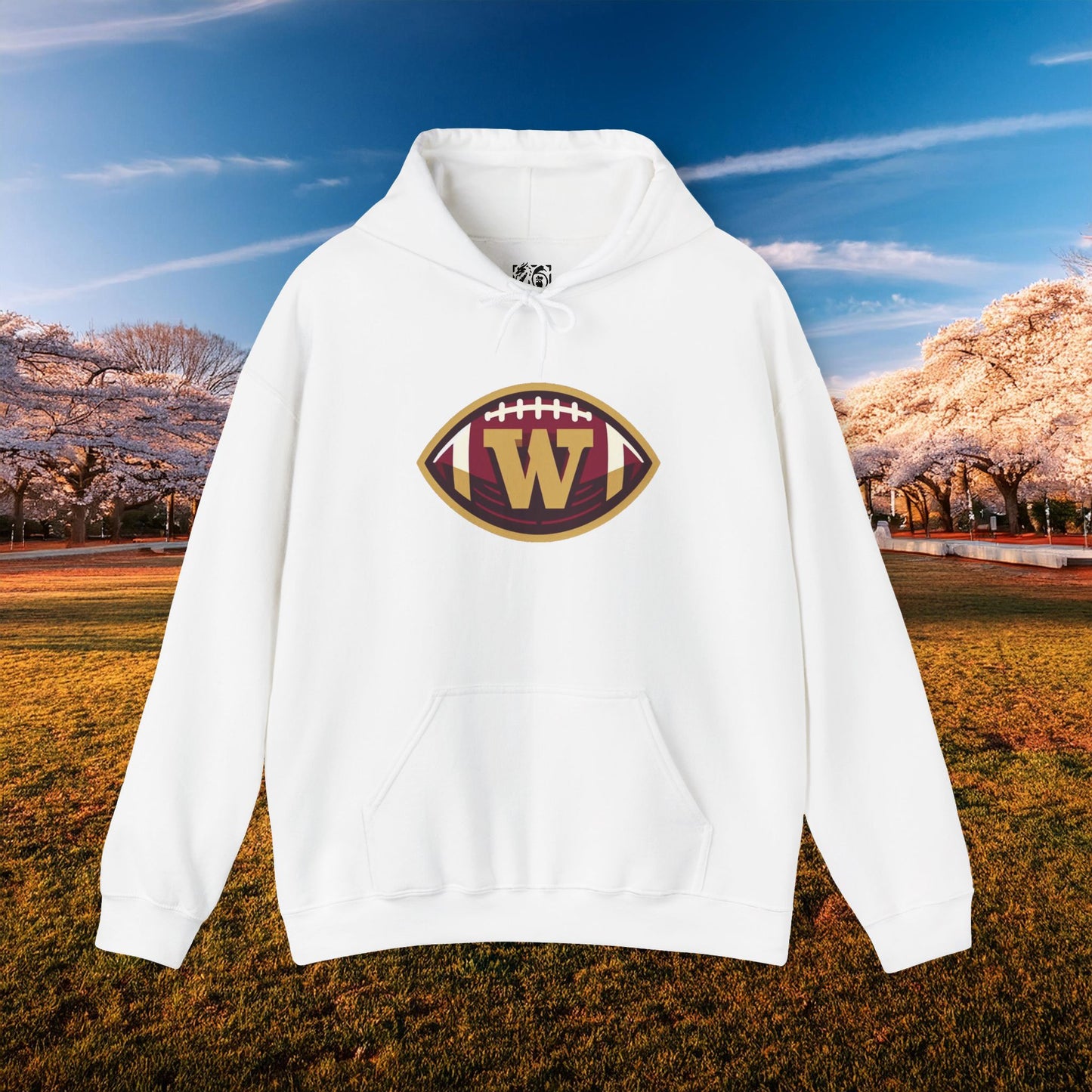 Washington Football Logo Hoodie