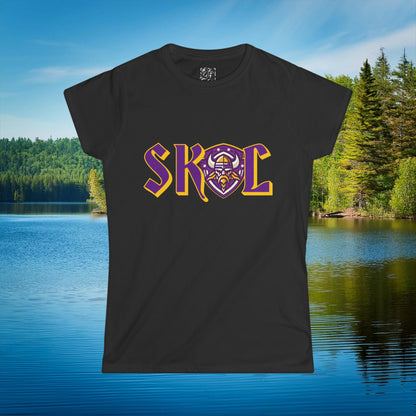 Minnesota Football SKOL Logo Women's Softstyle Tee