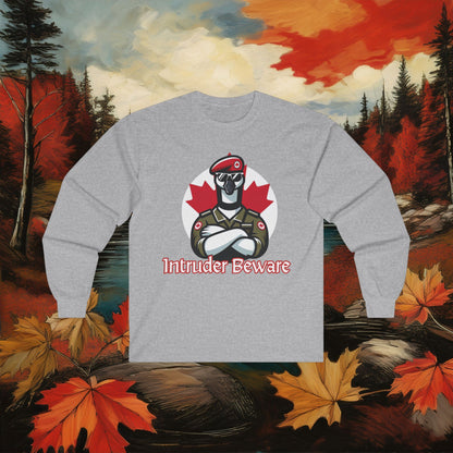 Canadian Goose "Intruder Beware" Long Sleeve Tee