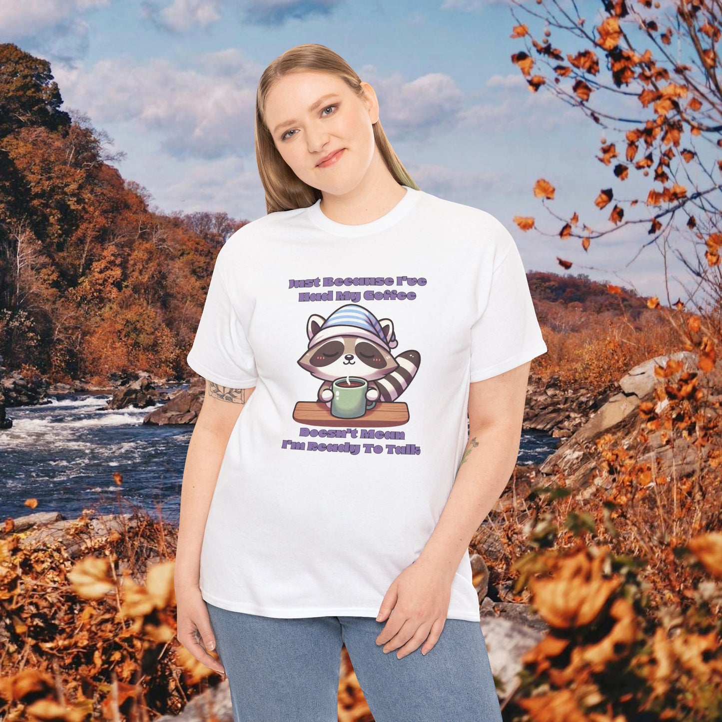 Raccoon Coffee Tee